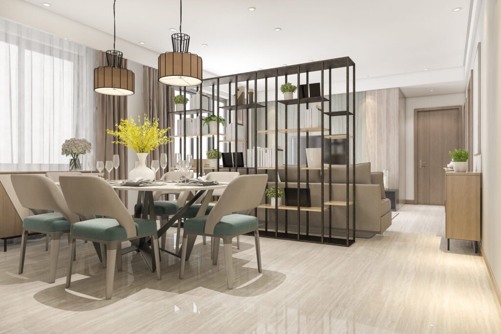 sala-de-estar-de-lujo-de-loft-de-representacion-3d-con-estante-cerca-de-la-mesa-de-comedor (1)